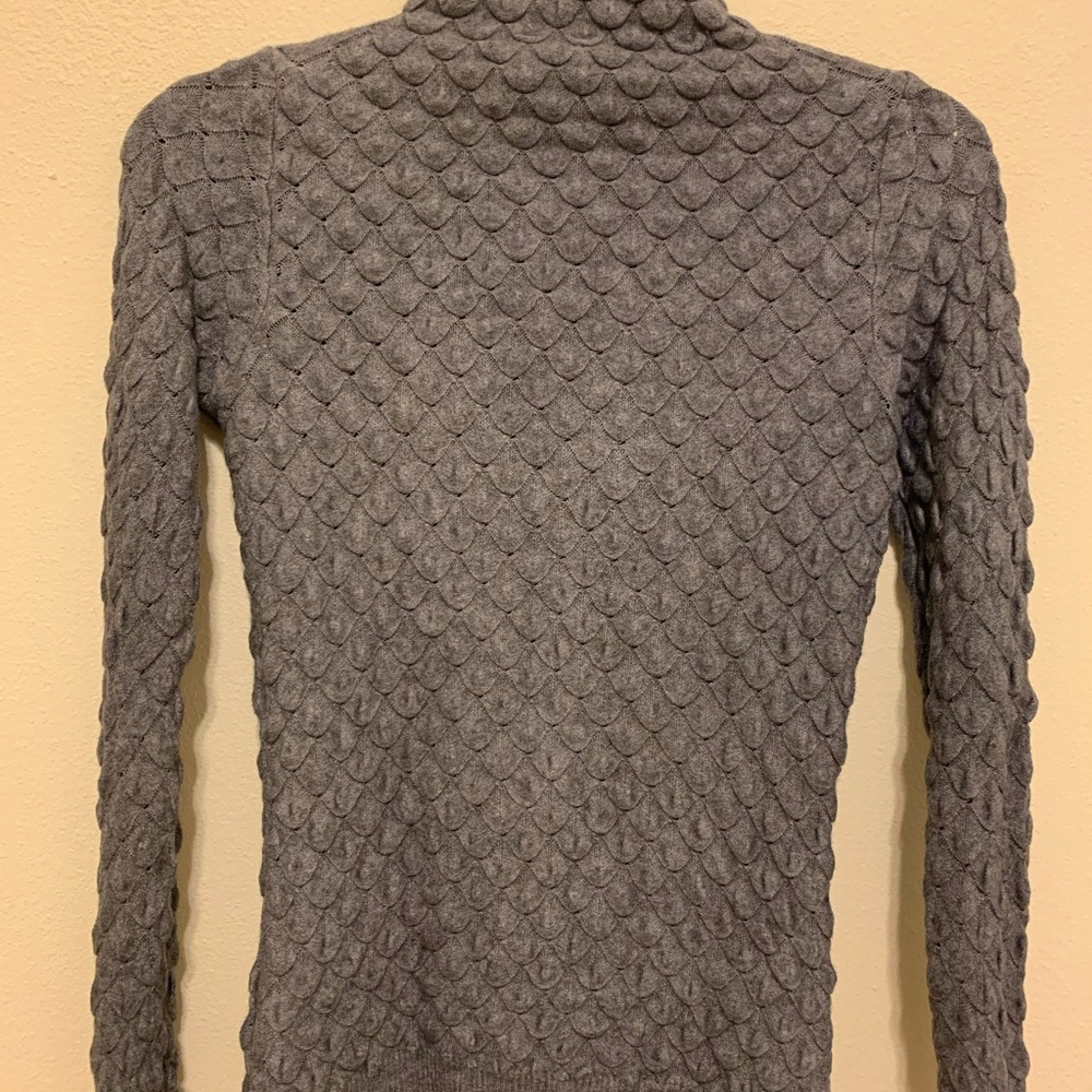 Gray sweater